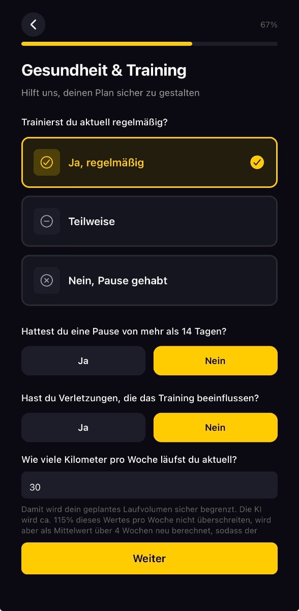 Onboarding – Screenshot 1